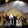 Karácsonyi fellépés a Kossuth téren